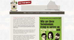 Desktop Screenshot of dothemath.thestop.org